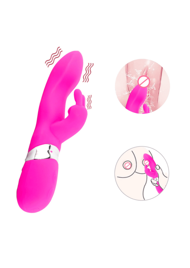 spot 7 mode silicone vibrator