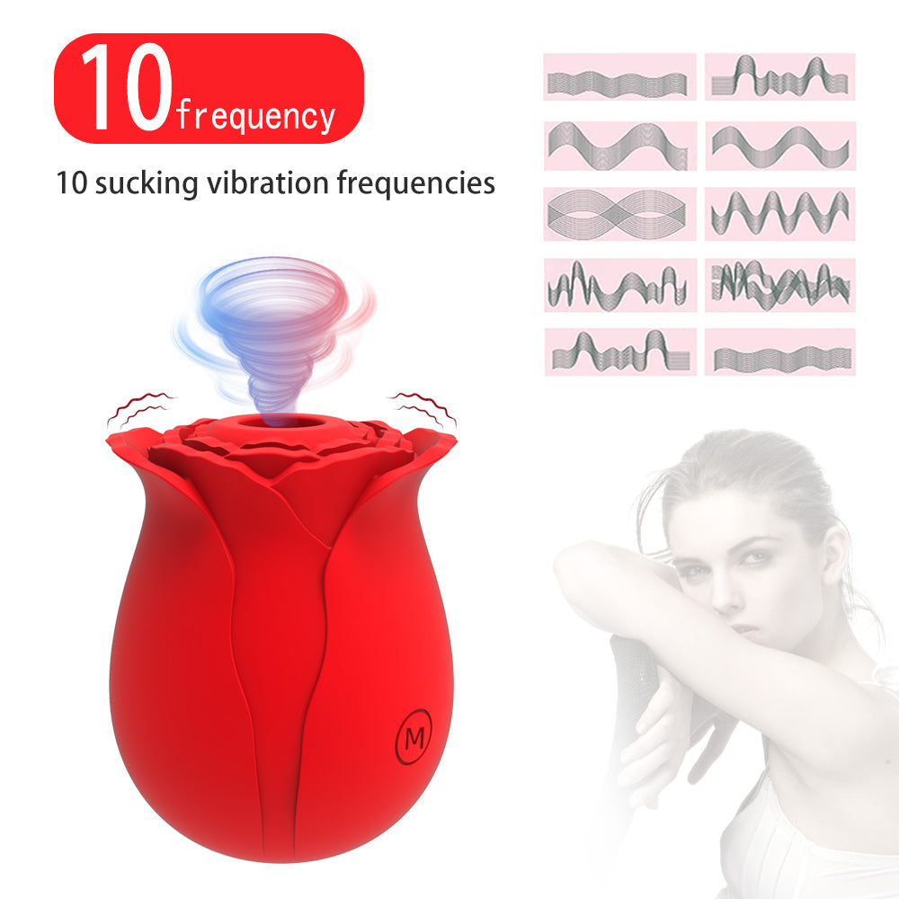 rose air pulse vibrating clitoral stimulator