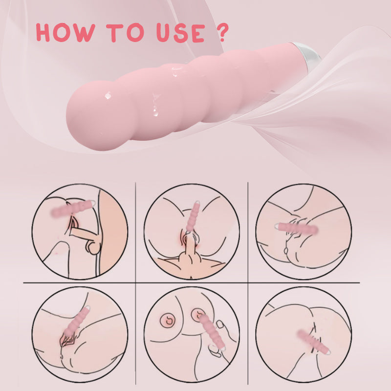 bubble silicone butt plug rechargeable